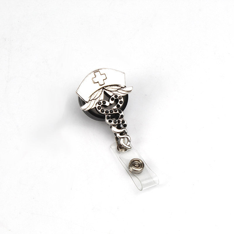 Fashion Badge Easy Pull Buckle For Nurse Hat