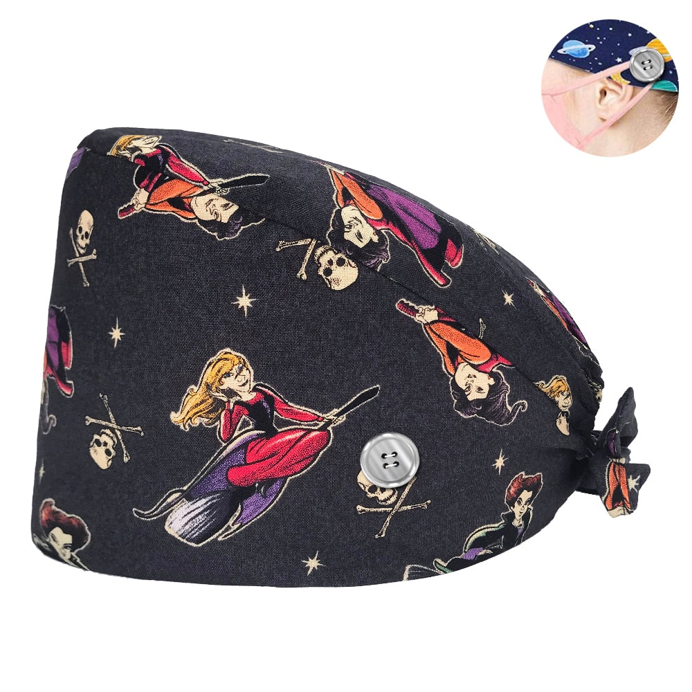 Nursing Scrubs Caps