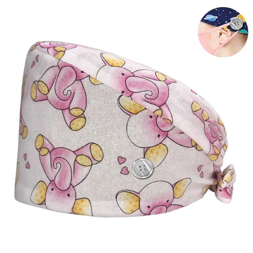 Nursing Scrubs Caps