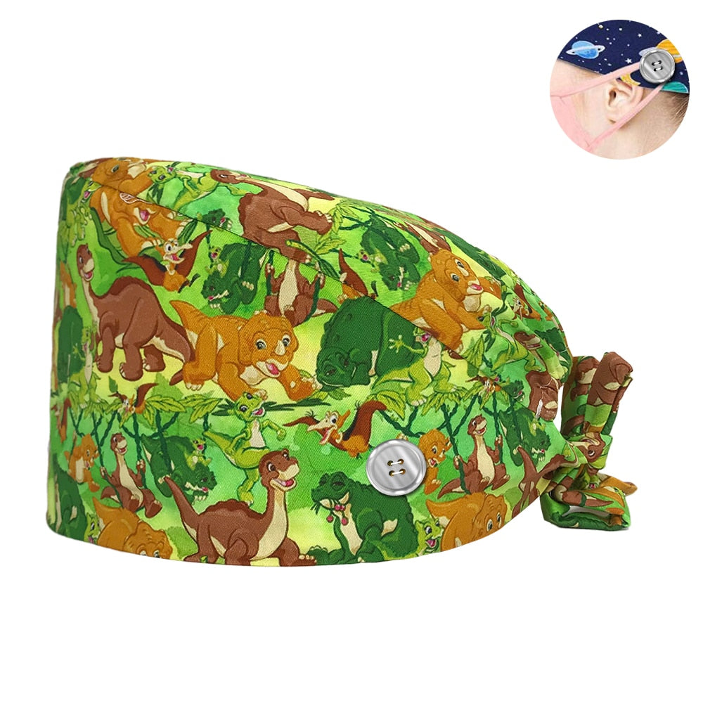 Nursing Scrubs Caps