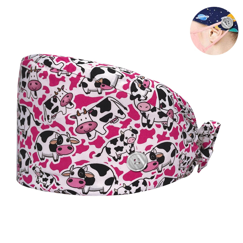 Nursing Scrubs Caps