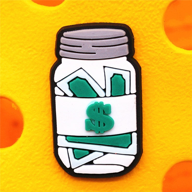 Money Theme Croc Jibbitz