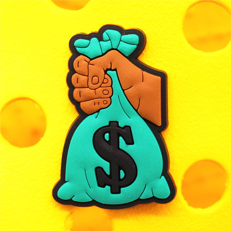 Money Theme Croc Jibbitz
