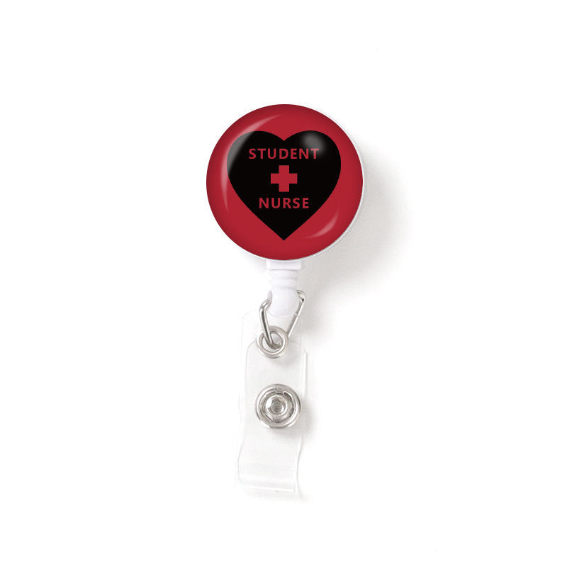 Retractable Patch Nurse Stethoscope Badge Reel