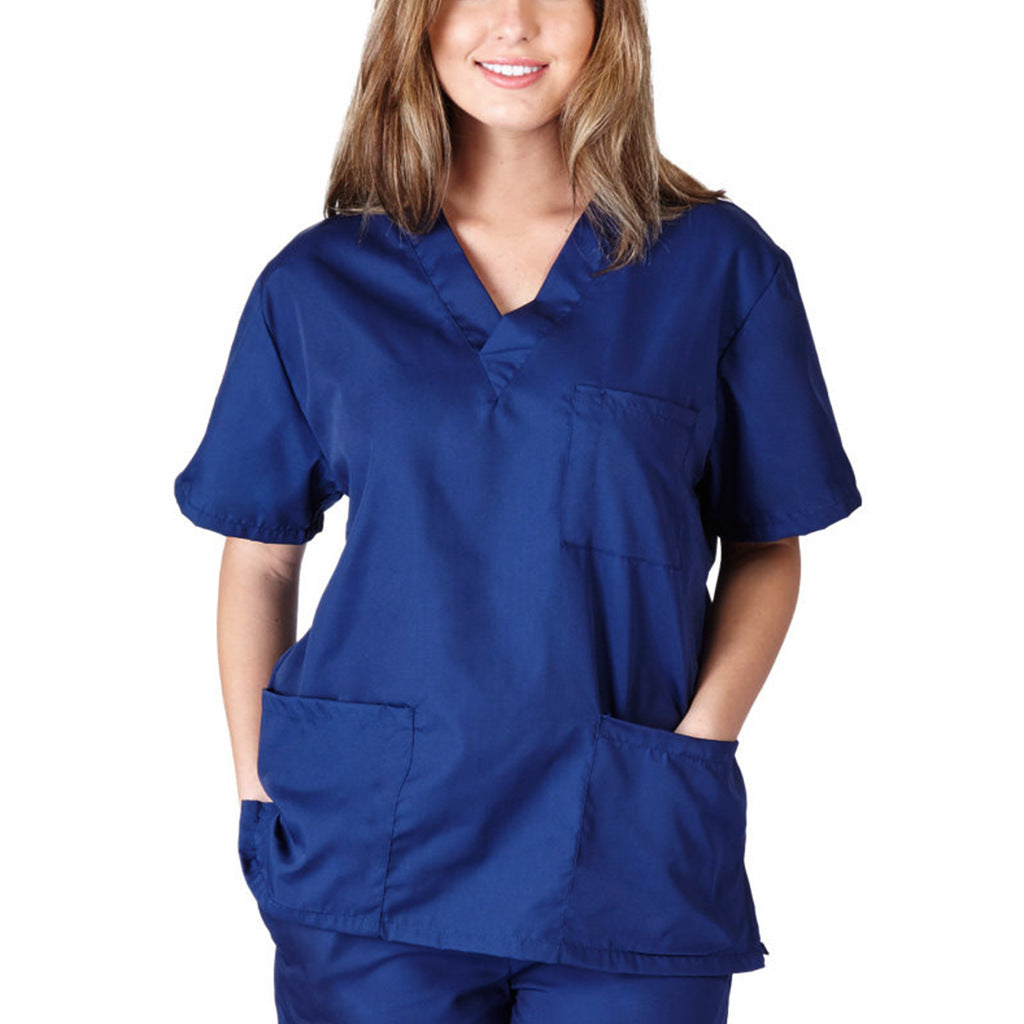 V-neck Nurse Scrub Top