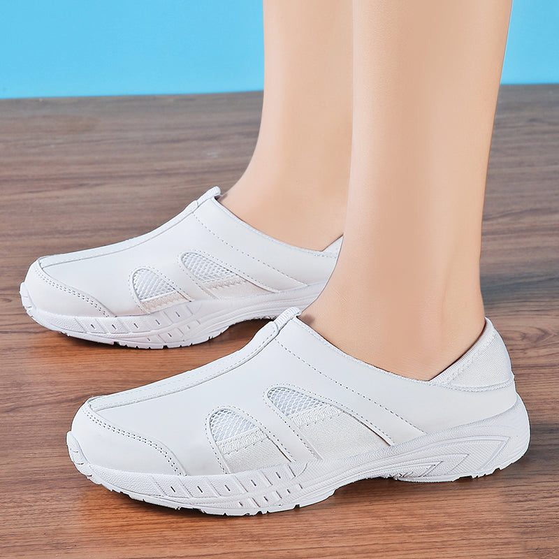 All-White Nursing Shoes