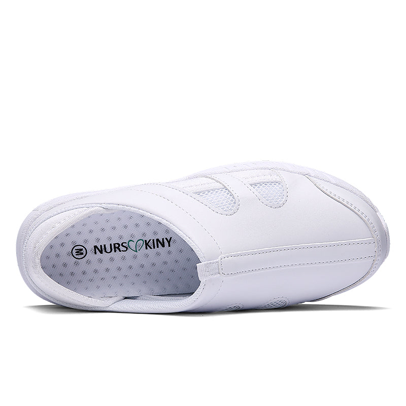 All-White Nursing Shoes