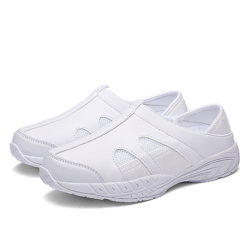 All-White Nursing Shoes