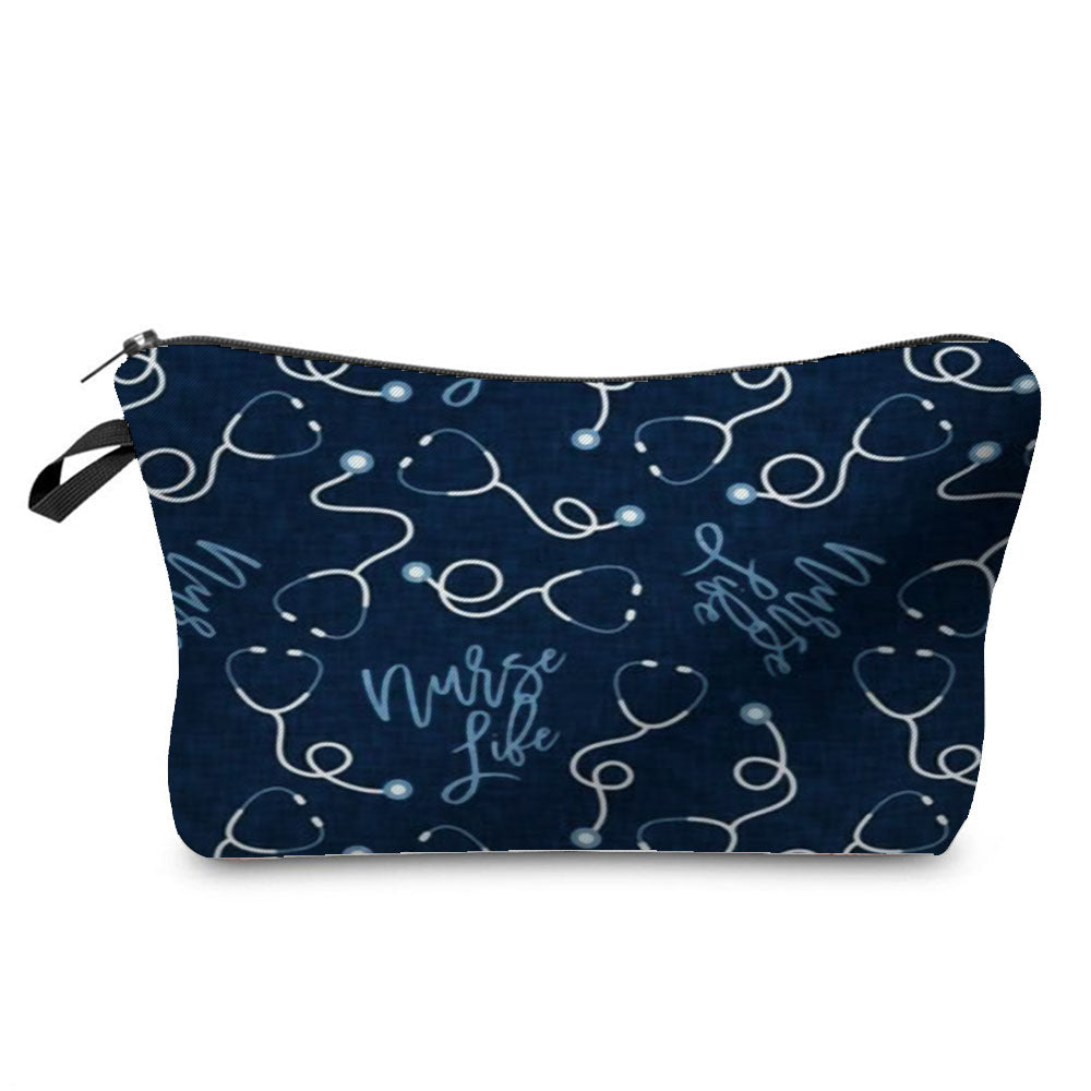 Cartoon Nurse Cosmetic Bag