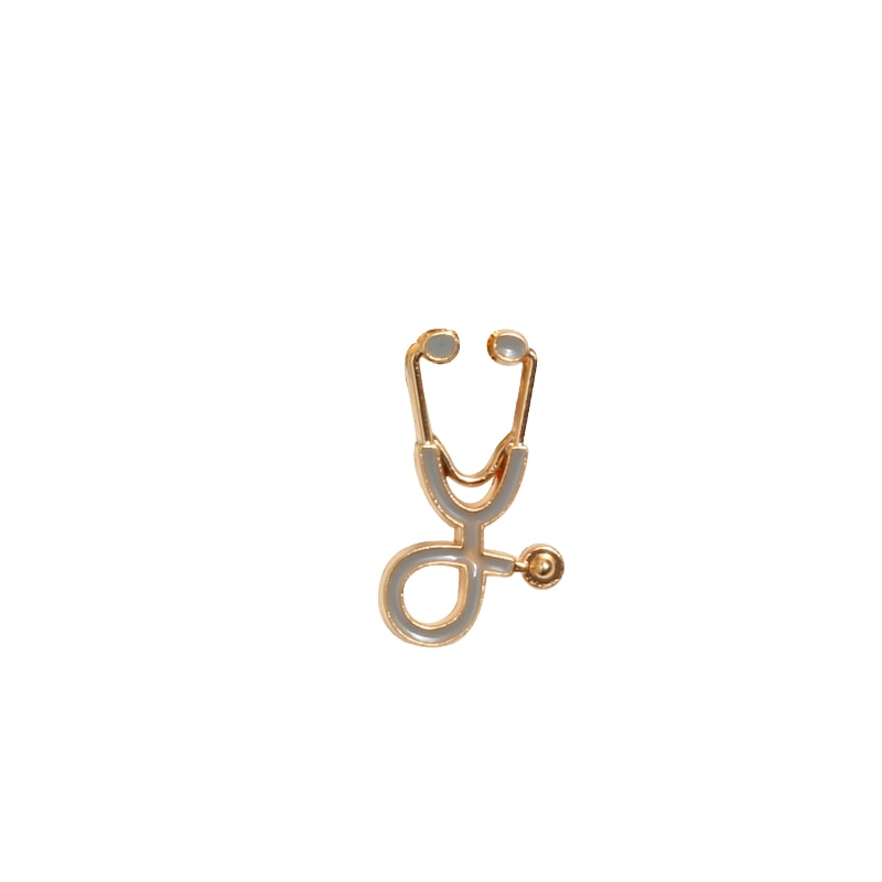 Doctors & Nurses Mini Stethoscope Pins