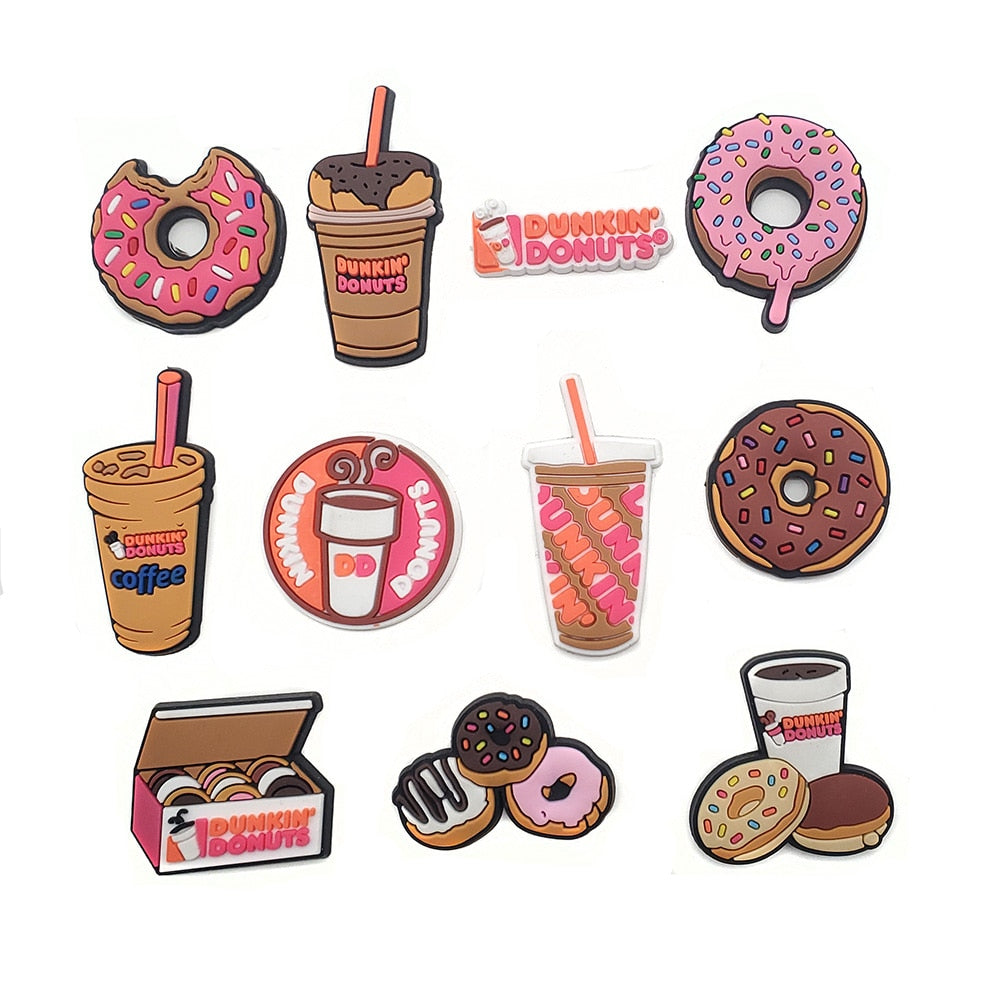 Dunkin' Donut Croc Charms