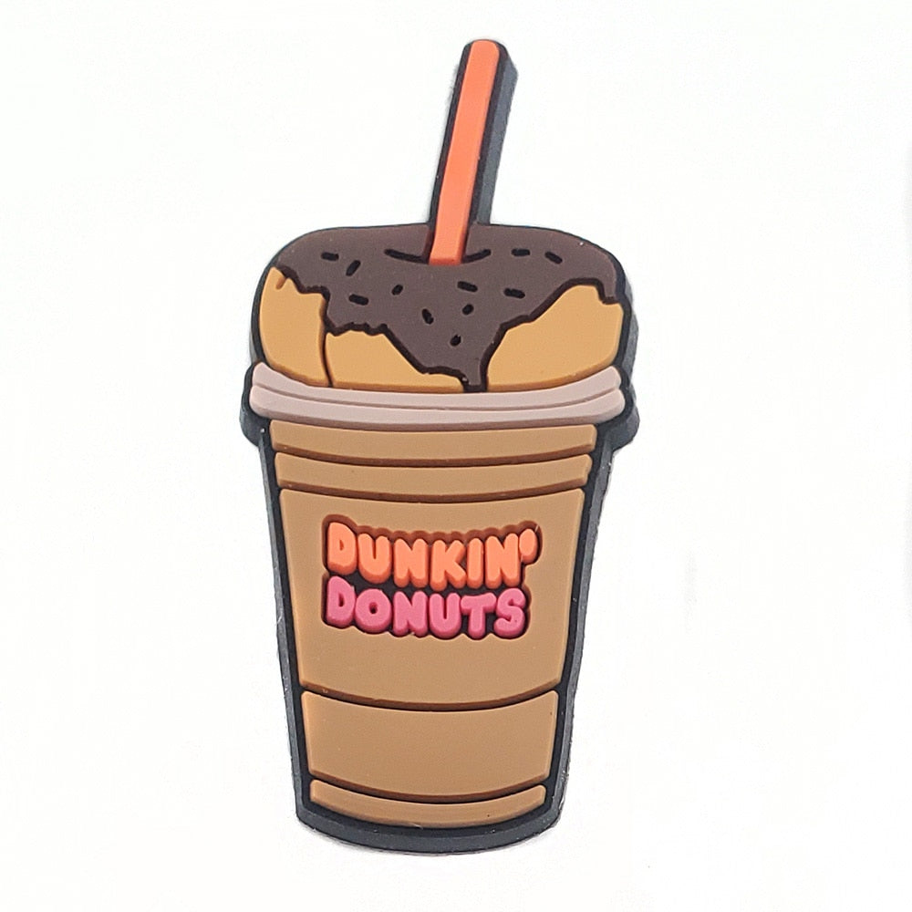 Dunkin' Donut Croc Charms