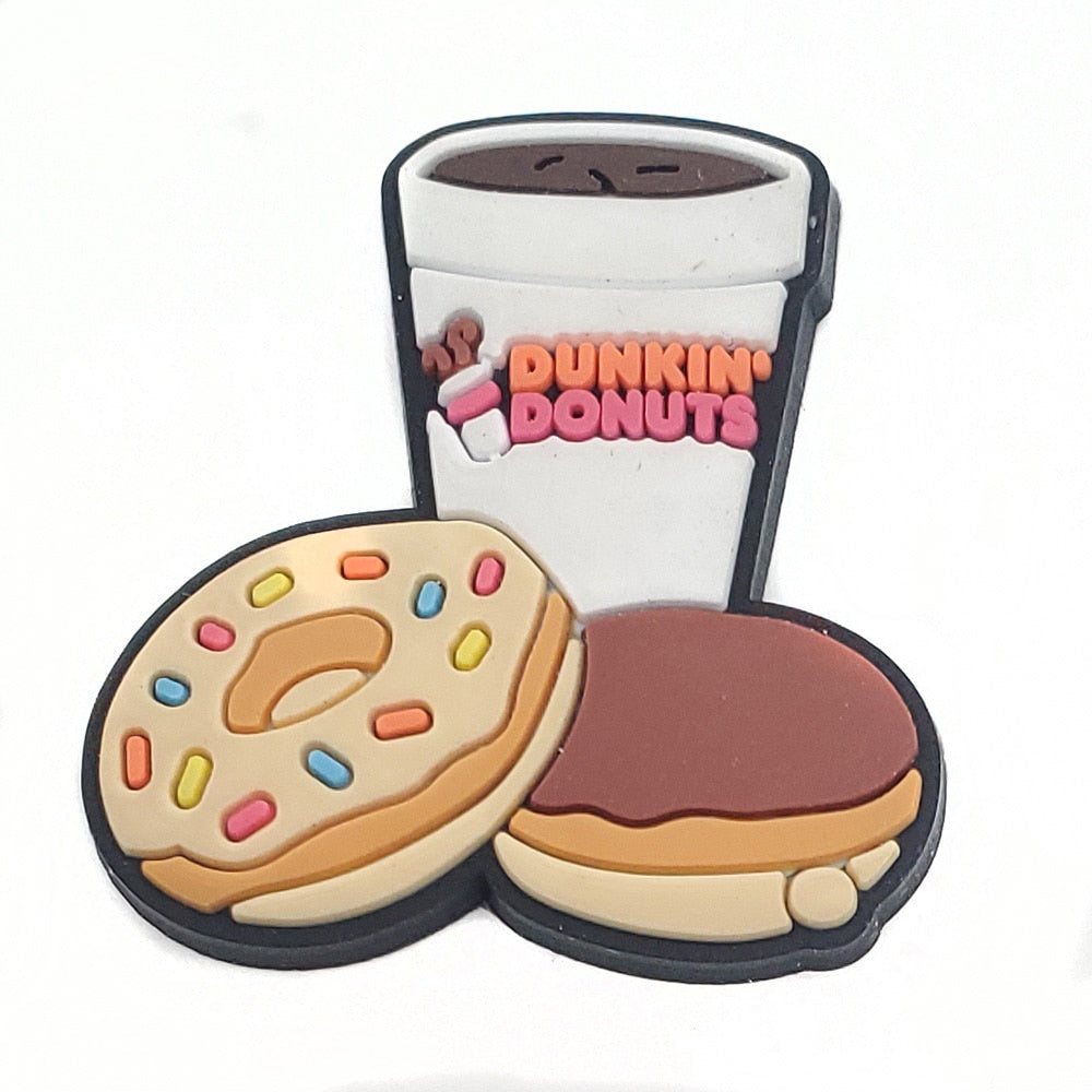 Dunkin' Donut Croc Charms