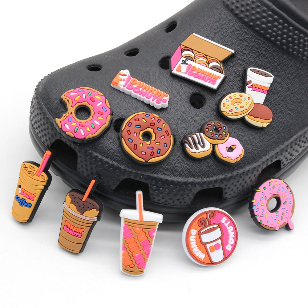 Dunkin' Donut Croc Charms