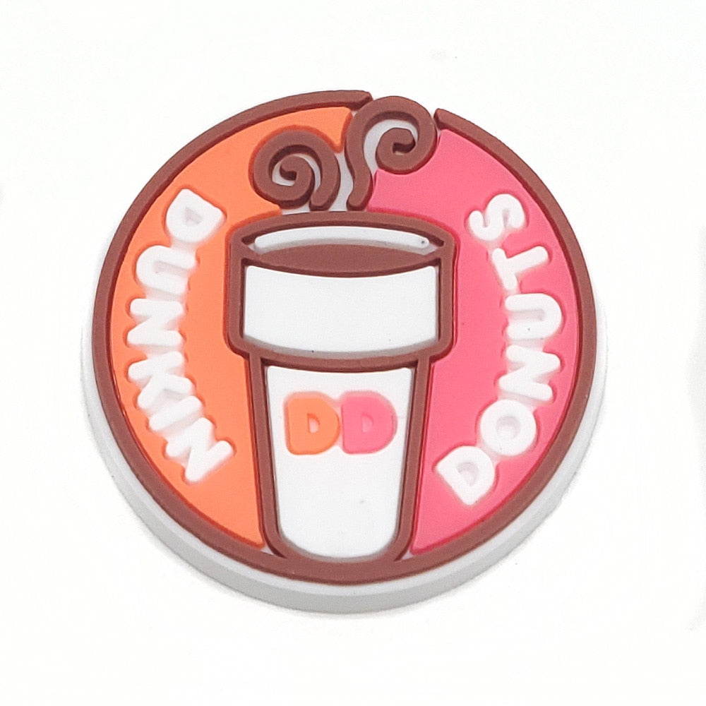 Dunkin' Donut Croc Charms