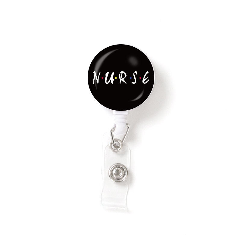 Retractable Patch Nurse Stethoscope Badge Reel