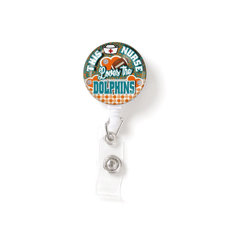 Retractable Patch Nurse Stethoscope Badge Reel